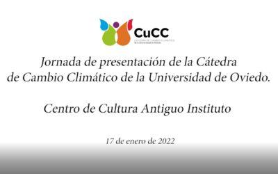 Jornada Presentación de la Cátedra de Cambio Climático de la Universidad de Oviedo