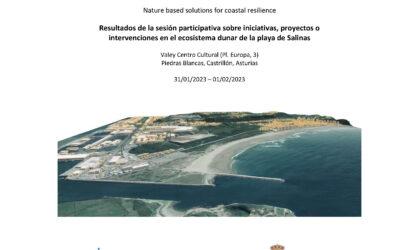 Nature based solutions for coastal resilience: iniciativas, proyectos o intervenciones en el ecosistema dunar de la playa de Salinas
