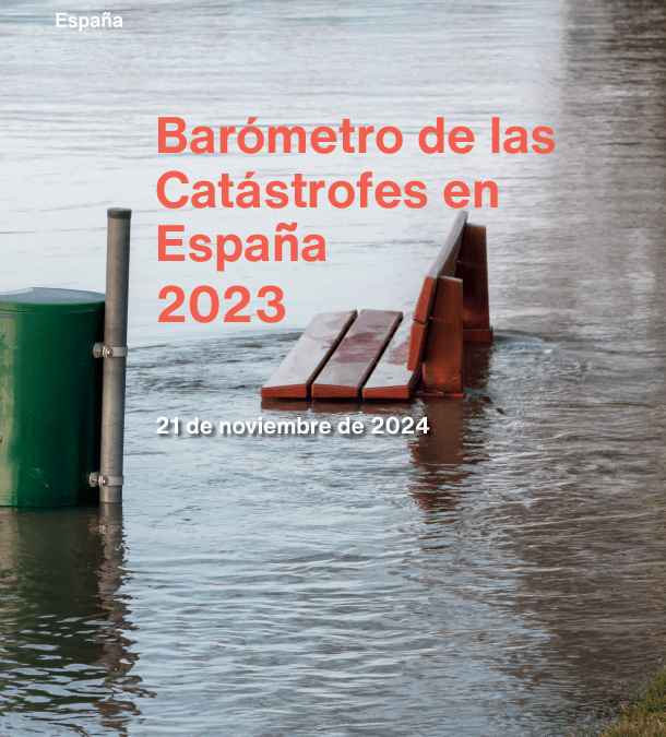 Publicada la versión online del «Barómetro de Catástrofes 2023»