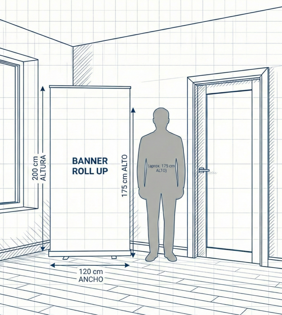 Tamaño Roll-up