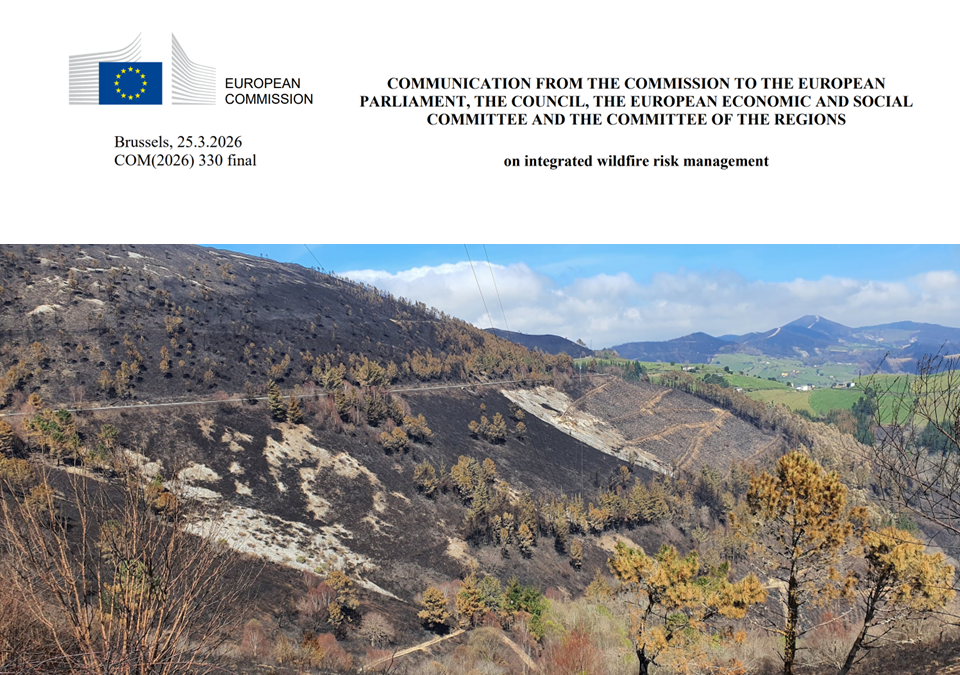 Estrategia europea integrada de gestión del riesgo de incendios forestales y cambio climático