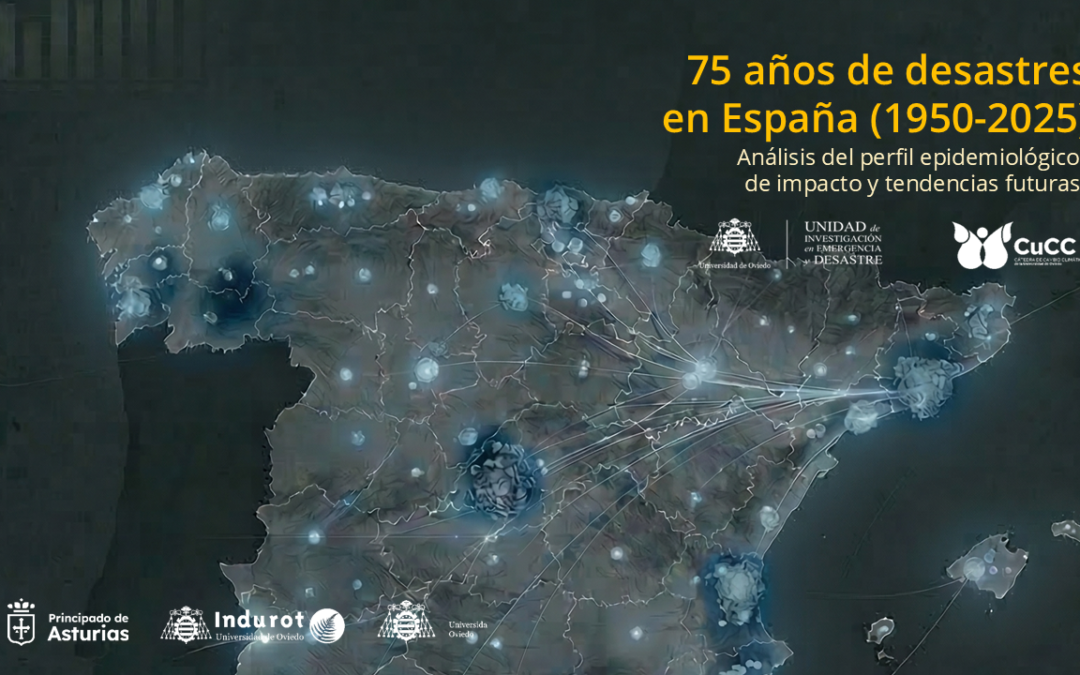 Epidemiología de los desastres en España entre 1950 y 2025 y escenarios previsibles.