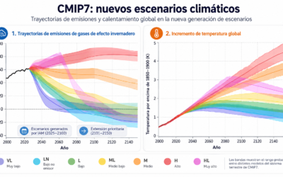 CMIP7 define los nuevos escenarios que guiarán la próxima generación de proyecciones climáticas