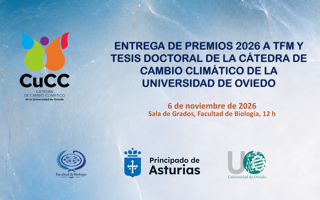 La CuCC celebrará el 6 de noviembre la entrega de sus premios 2026 a trabajos fin de máster y tesis doctorales